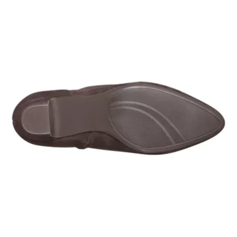 Isra eFlex Block Heel Dress Ankle Booties