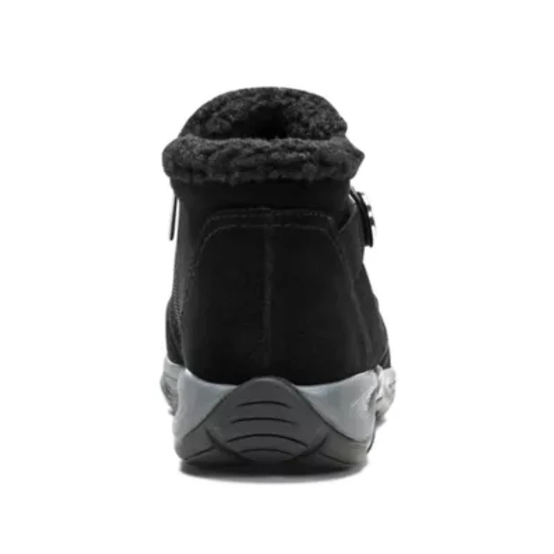 Erique Round Toe Casual Ankle Booties