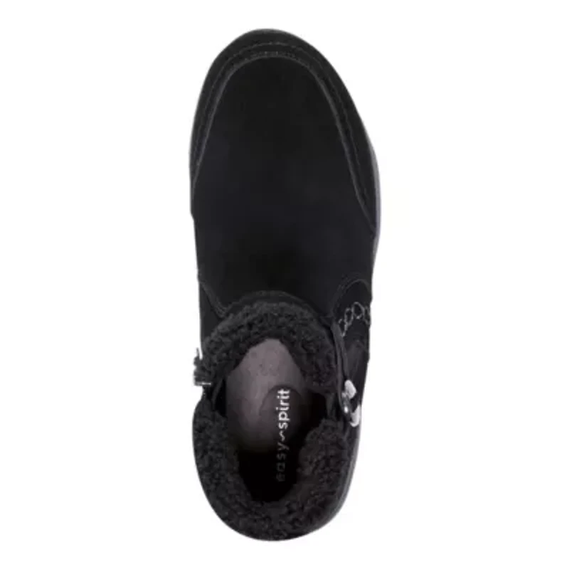 Erique Round Toe Casual Ankle Booties