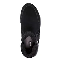 Erique Round Toe Casual Ankle Booties