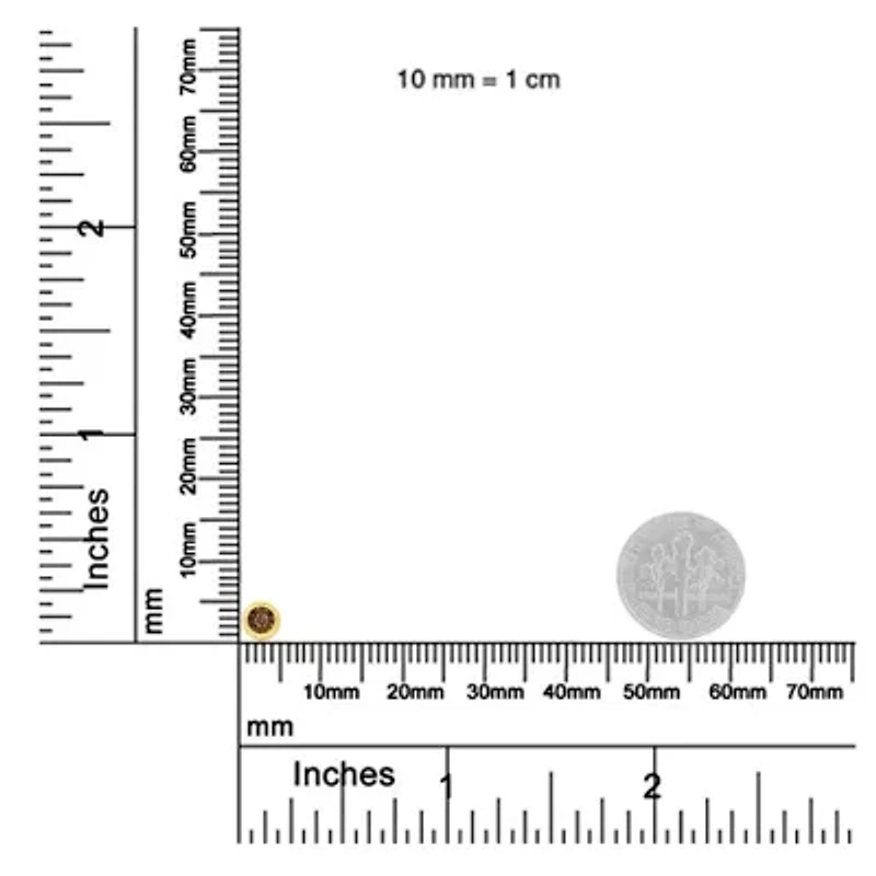 Silver 1/10 Carat Diamond 18" Round Miracle-Plate Two-Tone Pendant Necklace