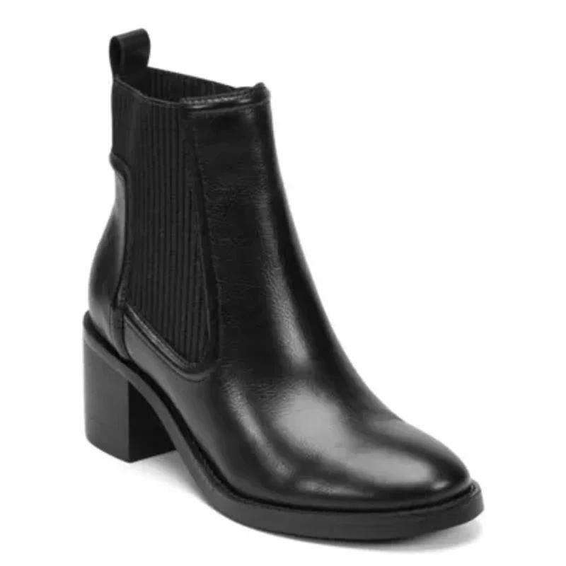 Yosline Block Heel Dress Ankle Booties