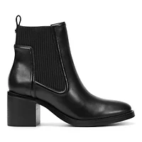 Yosline Block Heel Dress Ankle Booties