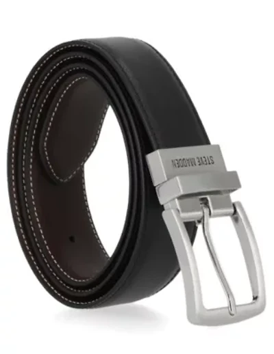 STEVE MADDEN CASUAL FEATHER EDGE BELT