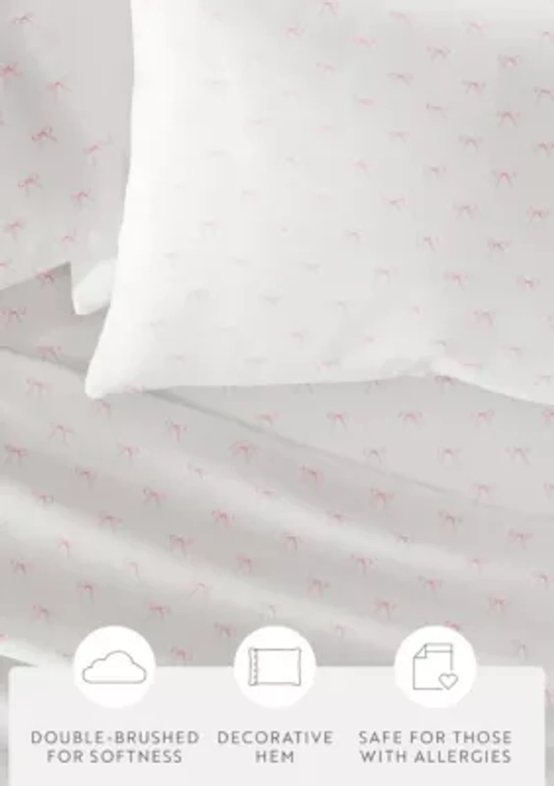 Ultra Soft 4-Piece Sweet Florals Ditsy Patterned Sheet Set