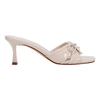 Delphy Slip-on Square Toe Dress Sandals