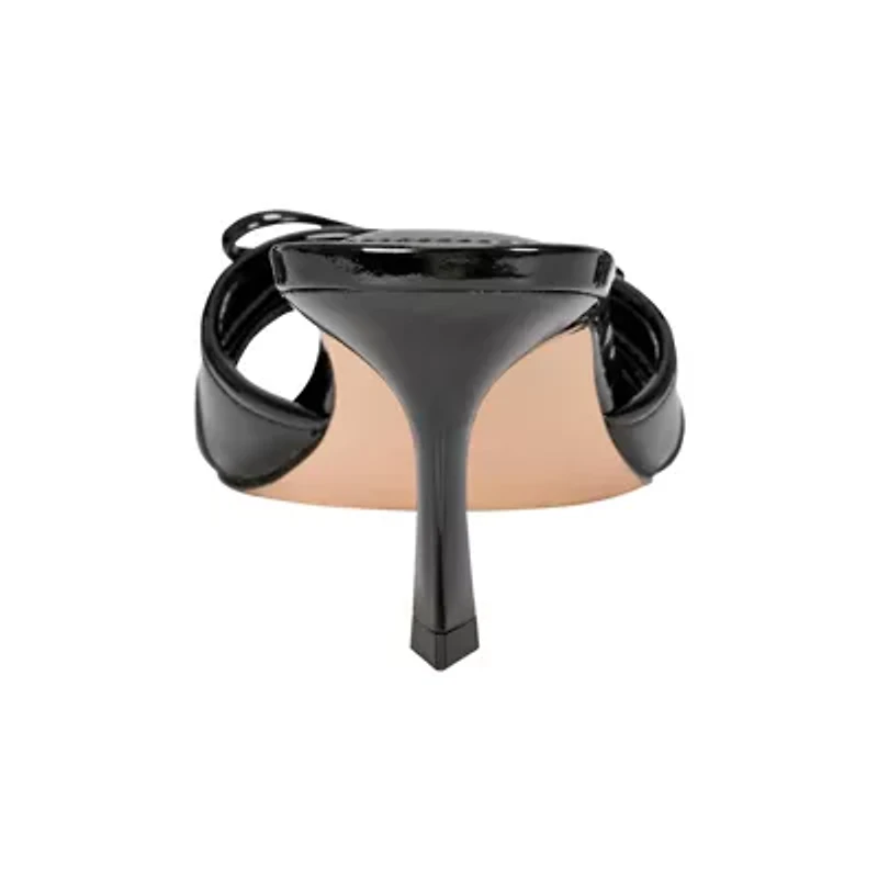 Delphy Slip-on Square Toe Dress Sandals