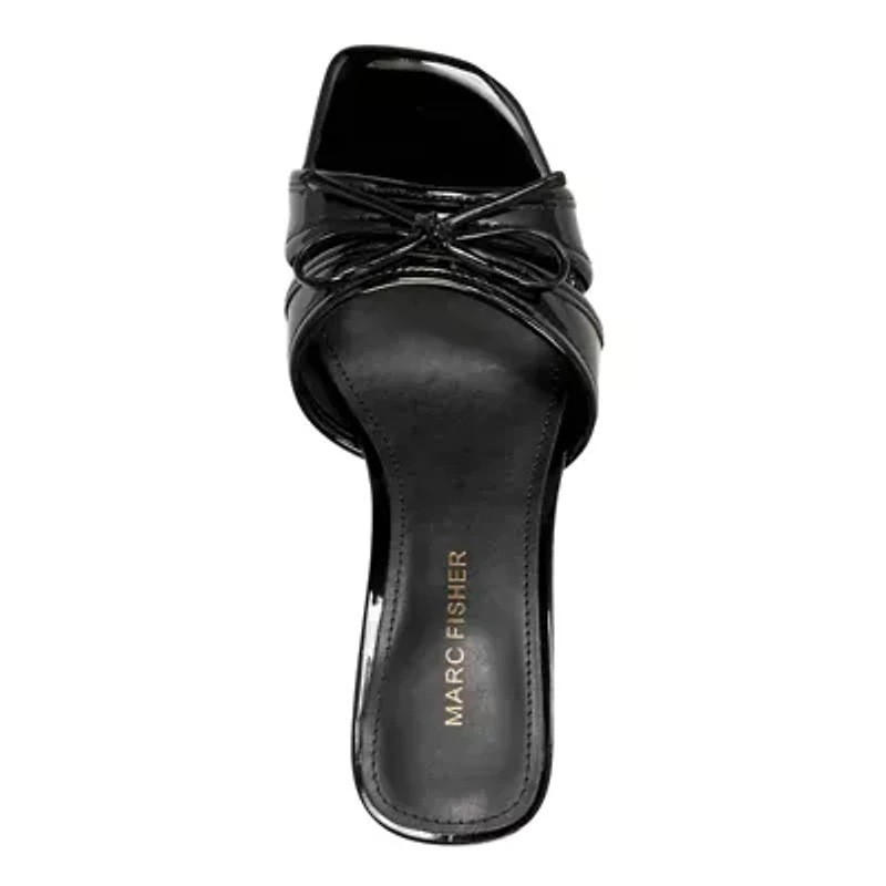 Delphy Slip-on Square Toe Dress Sandals