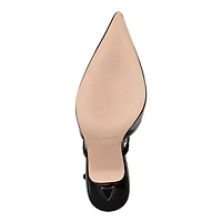 Remmi Pointy Toe Dress Slingback Pumps