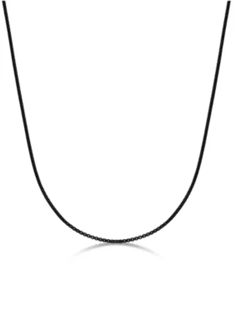 Stainless Steel 3.5mm Box Chain Necklace