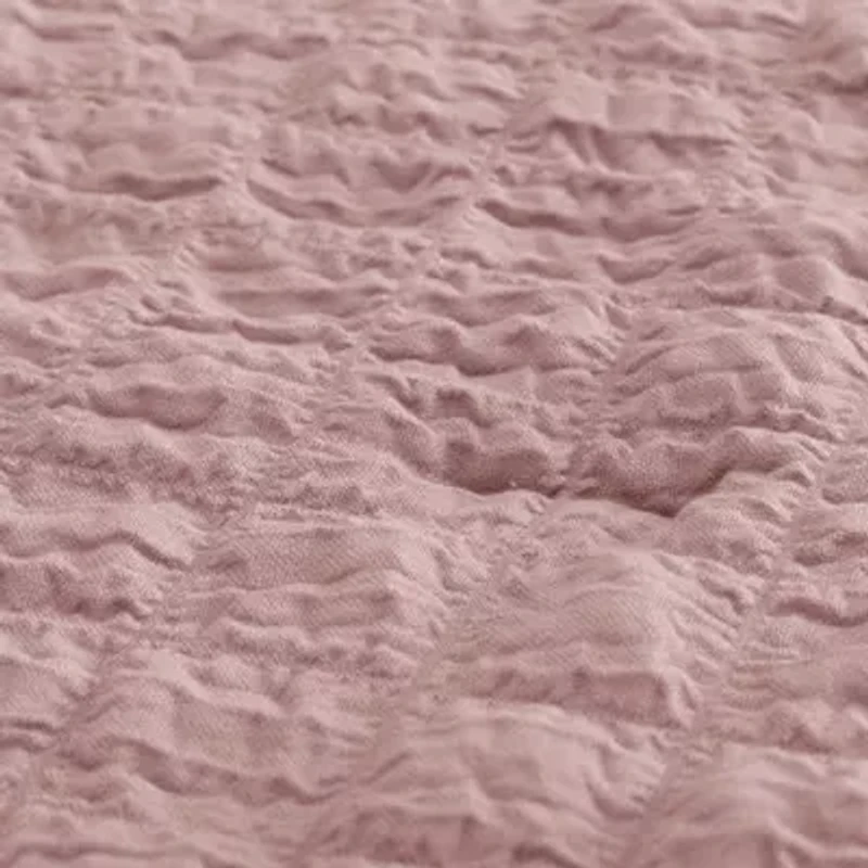 Seersucker Textured Ultra Soft Microfiber All Season Down-Alternative Comforter Set