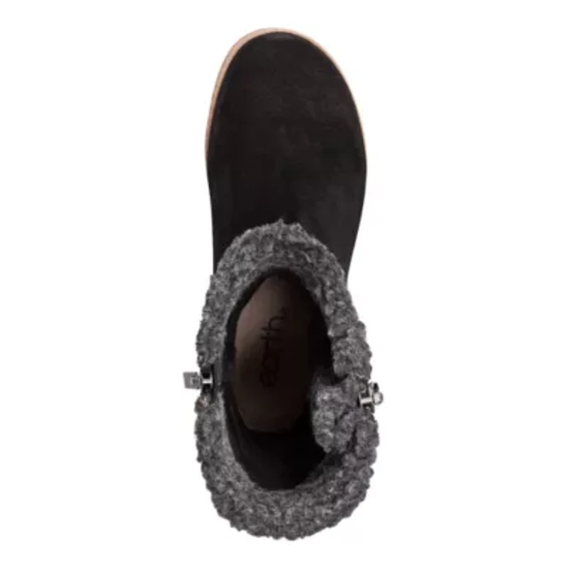 Hyland Water Repellent Round Toe Flat Casual Booties