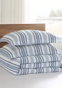 Seaside Stripes Comforter Set