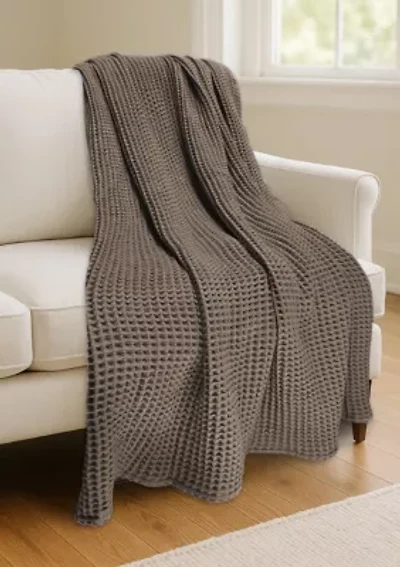 Waffle Blanket Throw