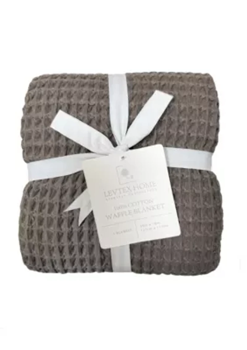 Waffle Blanket Throw