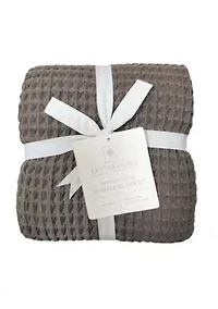 Waffle Blanket Throw