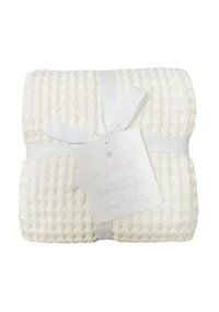 Waffle Blanket Throw