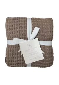 Waffle Blanket Throw