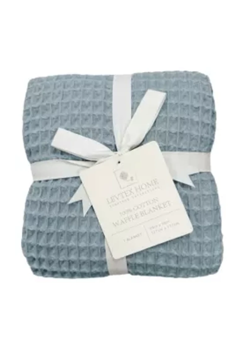 Waffle Blanket Throw