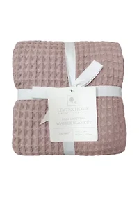 Waffle Blanket Throw