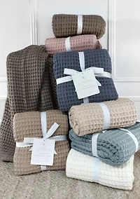 Waffle Blanket Throw
