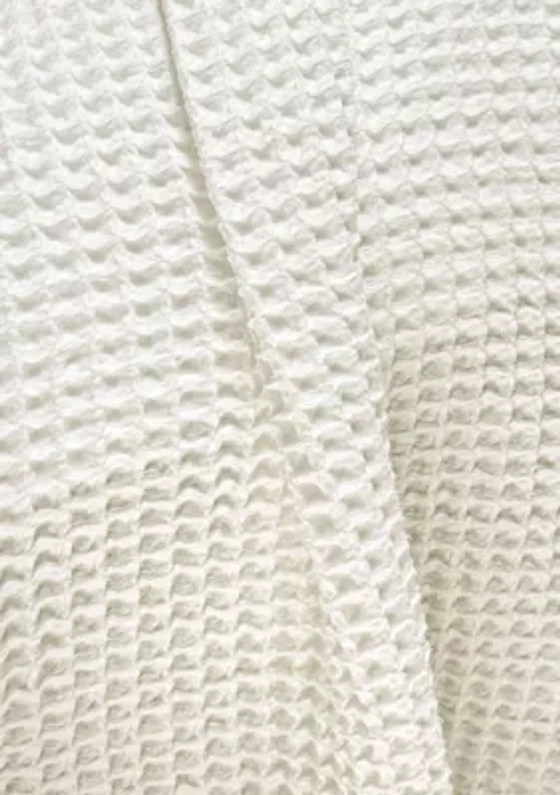 Waffle Blanket Throw