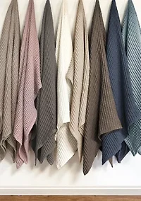 Waffle Blanket Throw