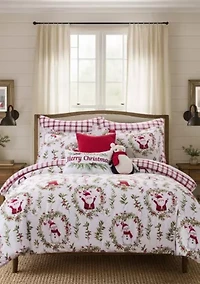 Pine & Plaid Duvet Cover Set