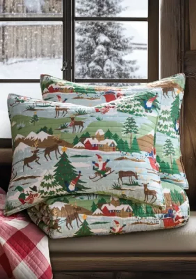 Merry Mountains Quilt Set