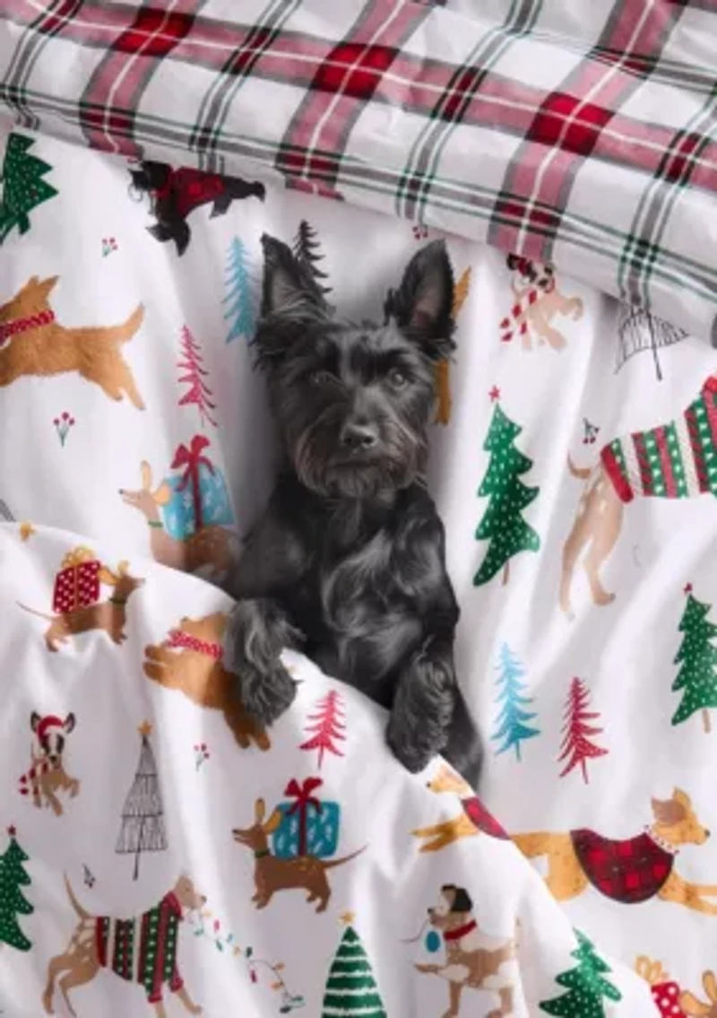 Jingle Paws Duvet Cover Set