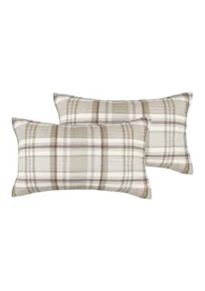 Spencer Plaid Sham Set of 2