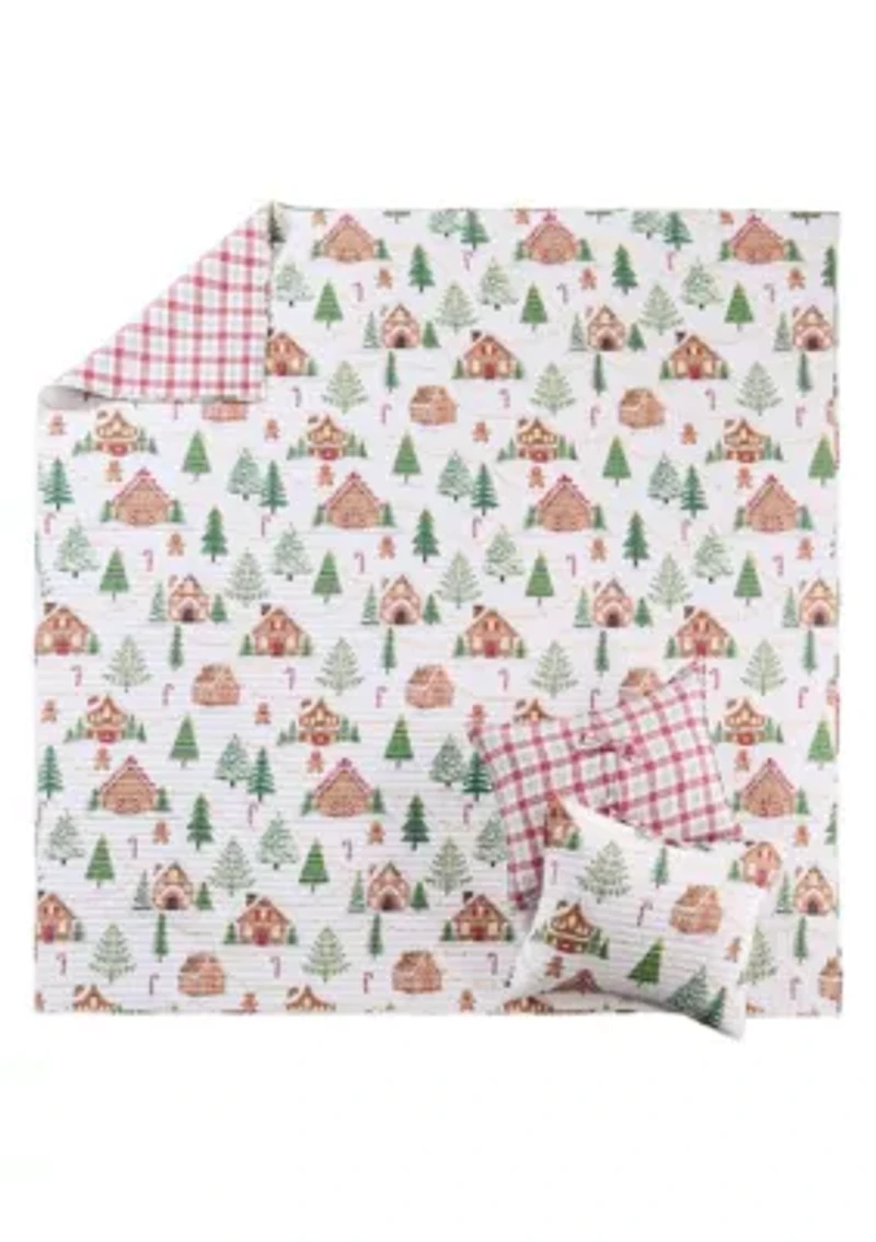 Gingerbread Village Quilt