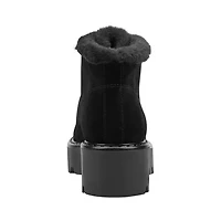 Percy Lace-up Lug-sole Casual Booties