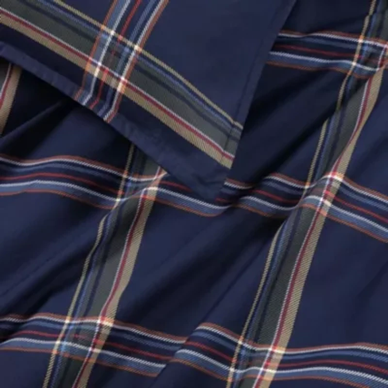 Beacon Plaid Cotton Comforter Set