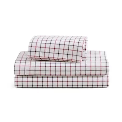 Tompkins Windowpane Cotton Sheet Set