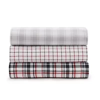 Tompkins Windowpane Cotton Sheet Set
