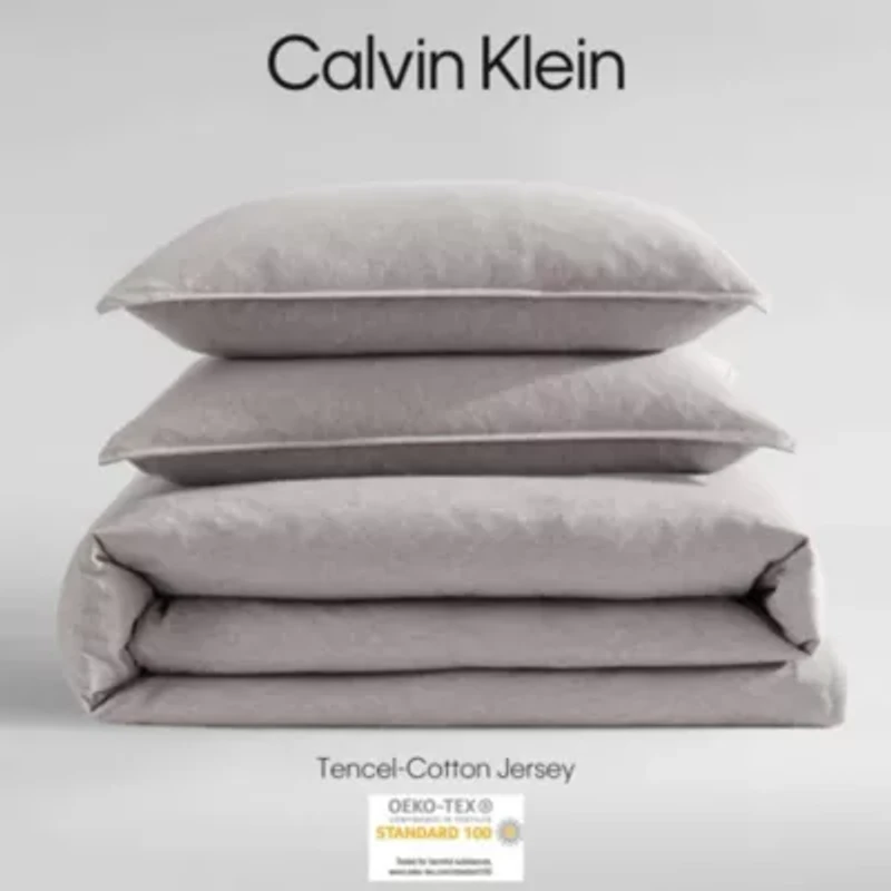 Modern Cotton Melange Duvet Set