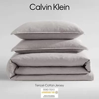 Modern Cotton Melange Duvet Set