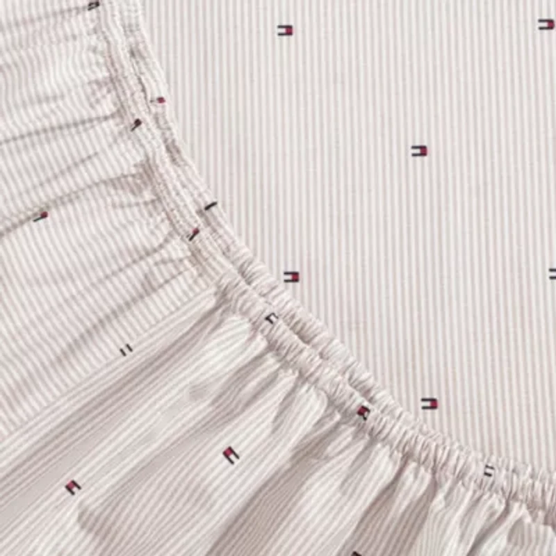 Ithaca Flag Stripe Cotton Sheet Set