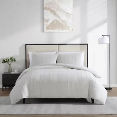 Woven Tucks Cotton Comforter Set