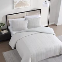 Woven Tucks Cotton Comforter Set