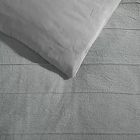 Woven Tucks Cotton Comforter Set