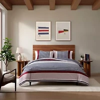 Brooklyn Stripe Cotton Duvet Set