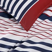 Brooklyn Stripe Cotton Duvet Set