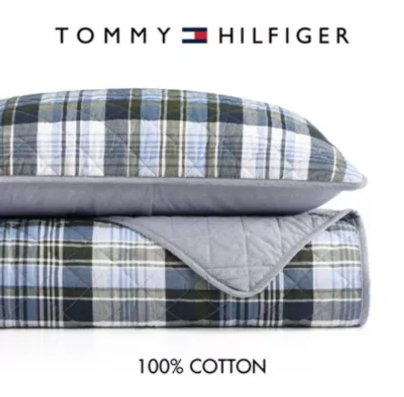 Bleecker Plaid Cotton Quilt Set