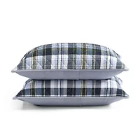 Bleecker Plaid Cotton Quilt Set