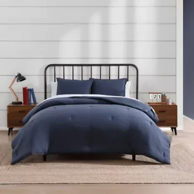 TH Solid Microfiber Comforter Set