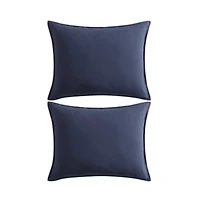 TH Solid Microfiber Comforter Set