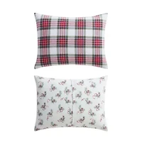 Yuletide Spruce Plaid Cotton Comforter Set