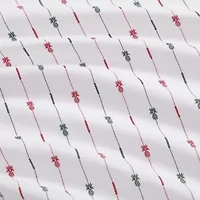 Pineapple Pinstripe Cotton Sheet Set